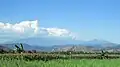 Mount Wilis viewed from Trenggalek, Indonesia