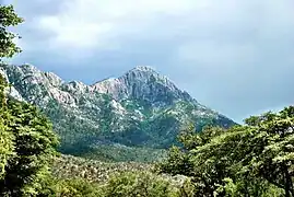 Mount Wrightson from Madera Canyon in 2012.