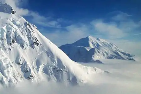 Mount Foraker is the third highest major mountain peak of Alaska.