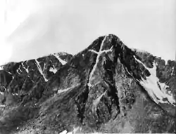 This photograph of the legendary Mount of the Holy Cross was taken by William Henry Jackson in 1874.