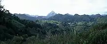 Image 31Mountains near Pindaya on the Shan Plateau (from Geography of Myanmar)