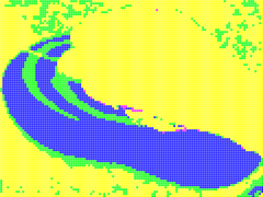 Quadrant calculation for Colour reconstruction