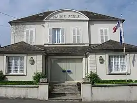 The town hall in Mousseaux-lès-Bray