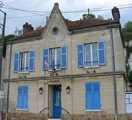 The town hall in Mousseaux-sur-Seine