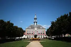 The town hall in Mouzon