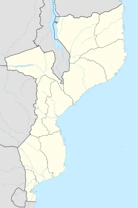 Catandica is located in Mozambique