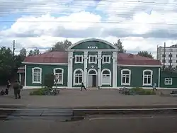 Mozhga railway station building