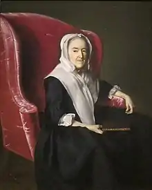 Mrs. Anna Drummer Powell (1764) by John Singleton Copley. Bequest to Yale University Art Gallery.