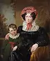 Mrs H J Thomson and her son James born 8 Mar 1798. Royal Scottish Academy of Art and Architecture.