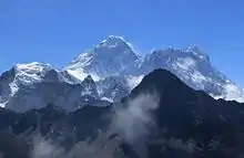 An image of the highest mountain on Earth.