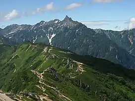 Image 39Mount Yari, Nagano Prefecture in August (from Geography of Japan)