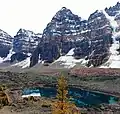 Northwest aspect from Eiffel Lake