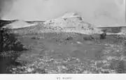 Early photo of Mount Blanco (1891)