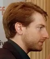 Fran Kranz talking to Spencer Treat Clark at the premiere of "Much Ado About Nothing" at the Toronto Film Festival in 2012.