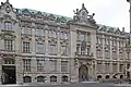 Hypo-Bank head office inaugurated 1898 on Kardinal-Faulhaber-Straße in Munich; redeveloped from 1994 into the Fünf Höfe commercial complex