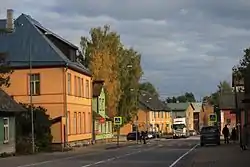 Main street in Abja-Paluoja