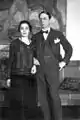 Elin (1884–1980) and Yngve Larsson, 1925.