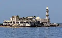 The Haji Ali Mosque was built in 1431, when Mumbai was under Islamic rule.