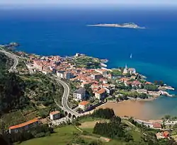 Mundaka and Izaro Island