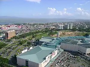 Bird's-eye view of the mall in January 2006