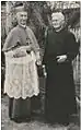 Bishop Joseph Murphy with Fr. Joseph Meuffels, in 1928