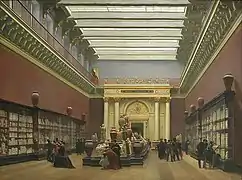 The Upper Great Hall in 1866, shortly after Lefuel's transformation