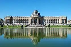 The Royal Museum for Central Africa (RMCA), seen from the park behind the museum.