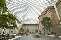 2008 Award winner, New & Old: Robert and Arlene Kogod Courtyard, Smithsonian Institution, United States, Washington D.C. by Foster + Partners