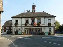 The town hall in Muttersholtz