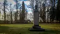 Monument of Vilde in Muuga Manor's park