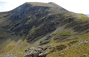 Mweelrea eastern summit ridge as viewed from Ben Bury