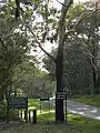 Park entrance at Myall Lakes National Park