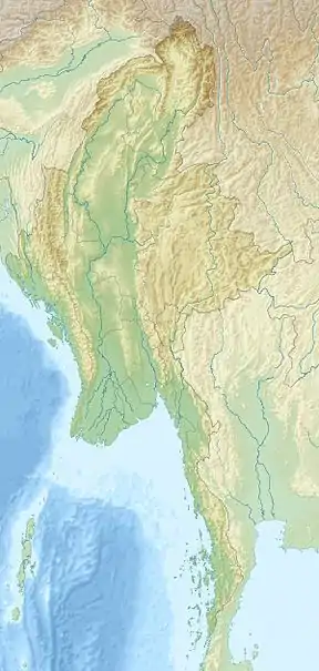 Yage Taung is located in Myanmar