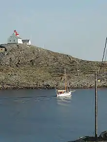 Myken Lighthouse in Nordland County