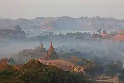 Image 16Temples at Mrauk U, was the capital of the Mrauk U Kingdom, which ruled over what is now Rakhine State. (from History of Myanmar)