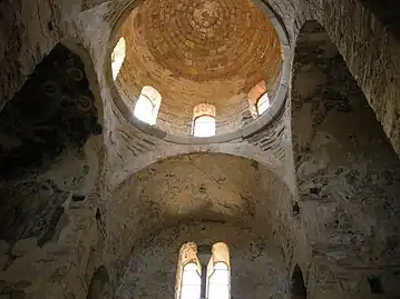 The dome of Hagia Sophia.