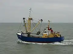 Fishing ship from Nieuwpoort