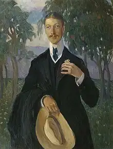 Portrait of Nikolay Gumilyov, 1909