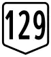 Route 129 shield