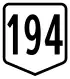 Route 194 shield