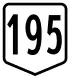 Route 195 shield