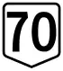 Route 70 shield