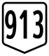 Route 913 shield