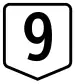 Route 9 shield