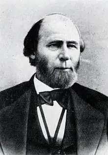 Image 17William Woods Holden, a Unionist who served as the 38th and 40th Governor of North Carolina, and during the Reconstruction era (from History of North Carolina)