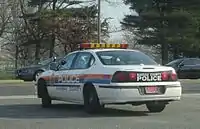 Chevy Impala patrol vehicle at Hempstead Turnpike and Merrick Avenue.