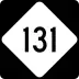 North Carolina Highway 131 marker