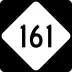 North Carolina Highway 161 marker