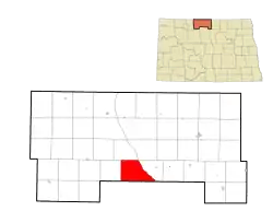 Location of Tacoma Township