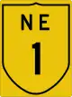 National Expressway 1 shield}}